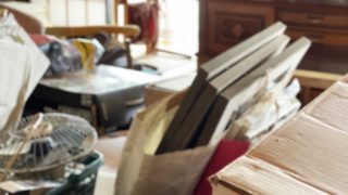 ゴミ屋敷清掃、オゾン除菌